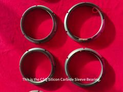 ssic sliding bearing sleeve used for pump