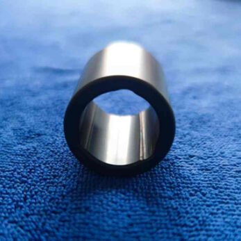Customized Size Pressureless Sintered Silicon Carbide Sliding Bearing Sleeve for 1650°C Max Temperature Applications