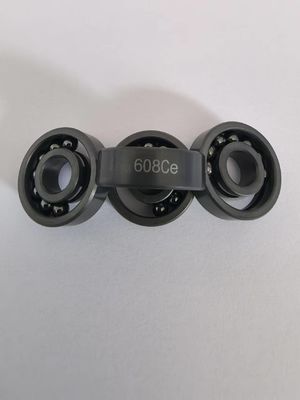 Vòng bi gốm SSiC 608Ce tốc độ cao cho trượt patin