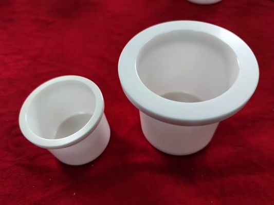 Khẩu chứa gốm Zirconia chống ăn mòn cao và chống ăn mòn tùy chỉnh cho các ứng dụng nhiệt độ cao