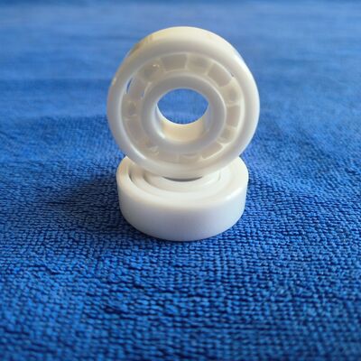 6201 Full Zirconia Ceramic Bearing với PTFE Cage 12mm Diameter bên trong 32mm Diameter bên ngoài 10mm Width